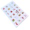 Made in USA - 10 Sets - Fillable (empty) Advent Calendar Candy Boxes and Trays - Blue - 10 Boxes and 10 Clear Trays - Food Safe